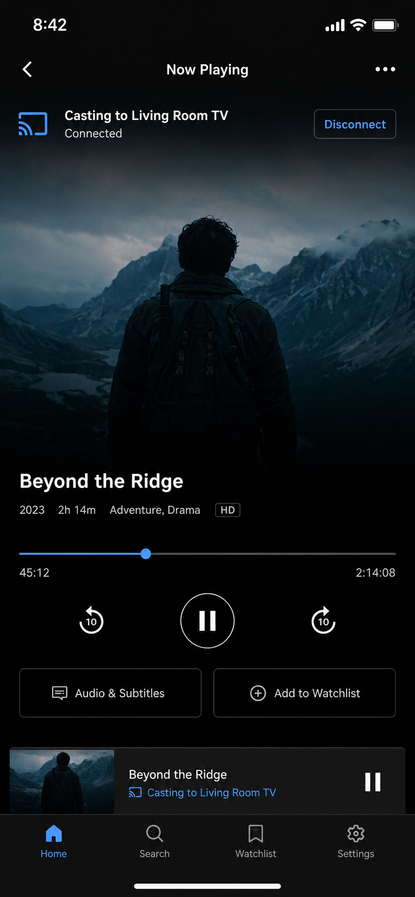 GuestApp casting controls